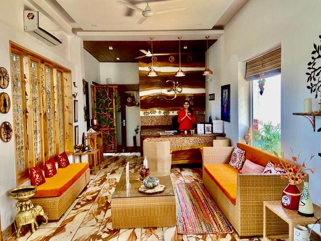 Hotel Veda5 Ayurveda & Yoga Retreat Rishīkesh Esterno foto